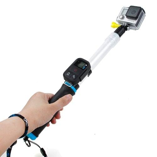 TMC GT3 14-24 inch Floating Extension Pole for GoPro Hero4 / 3+ / 3, SJ4000, Xiaomi Yi Sport Camera(Blue)