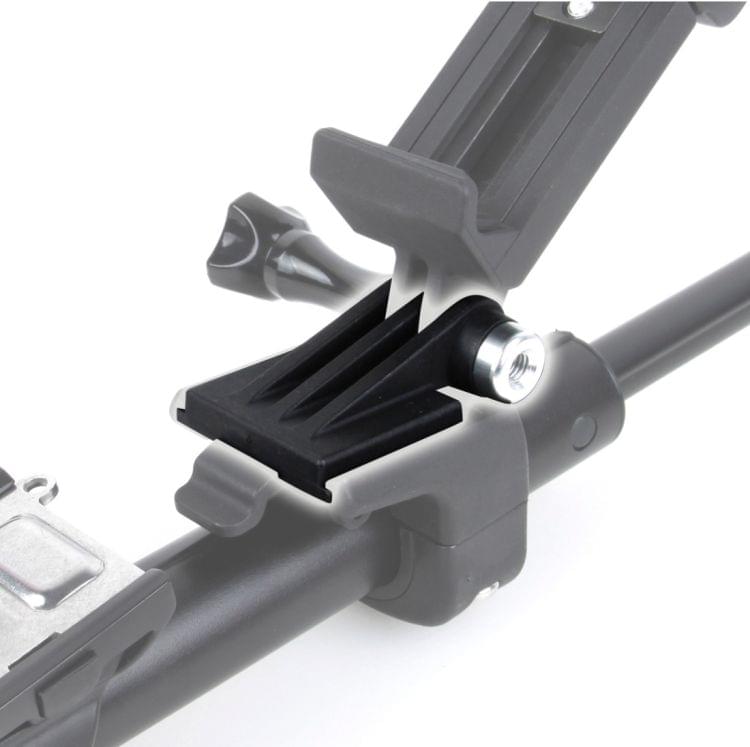 TMC HR379 Outdoor Selfie Monopod Quick Release Mount for GoPro NEW HERO /HERO6 /5 /5 Session /4 Session /4 /3+ /3 /2 /1, Xiaoyi and Other Action Cameras(Black)