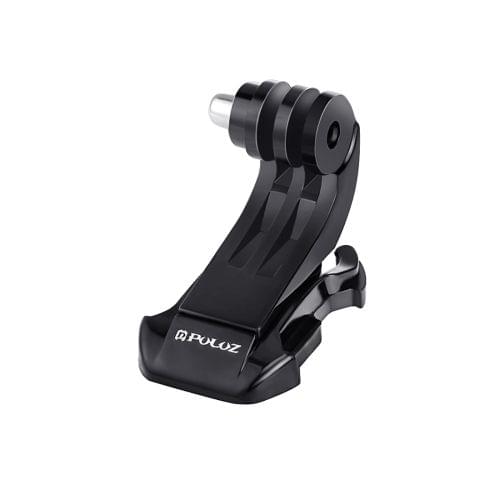 PULUZ Black Vertical Surface J-Hook Buckle Mount for DJI Osmo Action, GoPro NEW HERO /HERO7 /6 /5 /5 Session /4 Session /4 /3+ /3 /2 /1, Xiaoyi and Other Action Cameras(Black)