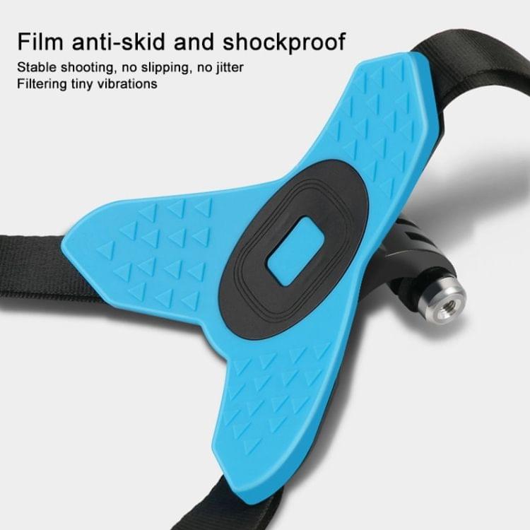 Helmet Belt Mount for GoPro HERO7 /6 /5 /5 Session /4 Session /4 /3+ /3 /2 /1, Xiaoyi and Other Action Cameras