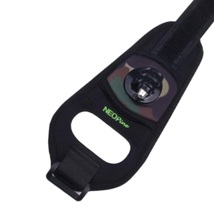 NEOpine GWS-3 Camouflage Glove Type Wrist Strap with Connecter Mount for GoPro HERO4 /3+ /3 /2 /1, Xiaomi Yi Sport Camera(Green)