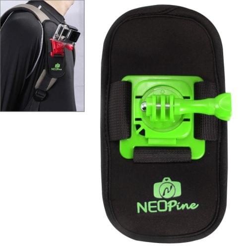 NEOPine Fashionable 360 Degree Rotation Diving Material Camera Belt / Shoulder Harness for GoPro HERO4 /3+ /3 /2 /1,Xiaomi Yi,SJCAM SJ6000 / SJ5000 / SJ5000 WIFI / SJ4000 Sport Camera(Green)
