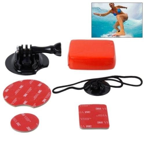 TMC Board Mount Surf Snowboard Wakeboard Set for GoPro NEW HERO / HERO7 /6 /5 /5 Session /4 Session /4 /3+ /3 /2 /1, Xiaoyi and Other Action Cameras(Black)