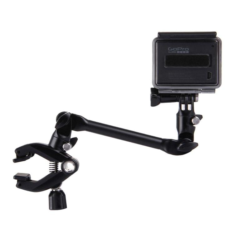 360 Degree Adjustable Guitar Bass Violin Music Stand Mount for GoPro NEW HERO /HERO6 /5 /5 Session /4 Session /4 /3+ /3 /2 /1, Xiaoyi and Other Action Cameras