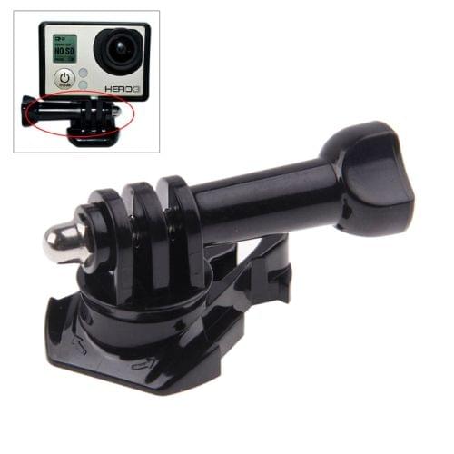 360 Degree Rotate Adjustable Buckle Basic Strap Mount & Screw Bolt for GoPro NEW HERO /HERO6 / 5 /5 Session /4 /3+ /3 /2 /1(Black)