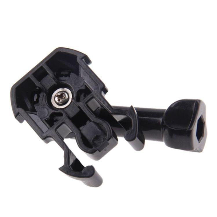 360 Degree Rotate Adjustable Buckle Basic Strap Mount & Screw Bolt for GoPro NEW HERO /HERO6 / 5 /5 Session /4 /3+ /3 /2 /1(Black)