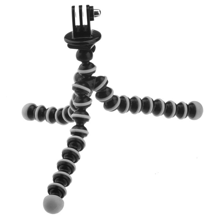 M-MO Mini Octopus Tripod with Tripod Adapter for GoPro NEW HERO /HERO6 /5 /5 Session /4 Session /4 /3+ /3 /2 /1, Xiaoyi and Other Action Cameras (ST-105)