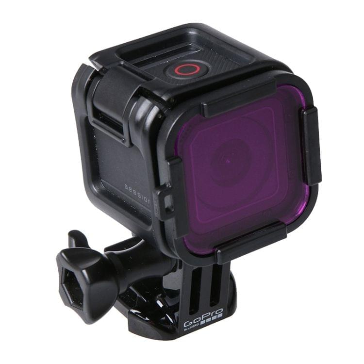 Standard Housing Diving Filter for GoPro HERO5 Session /4 Session(Purple)
