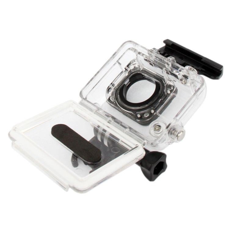 Waterproof Housing Protective Case for GoPro HERO3 Camera (Black + Transparent)