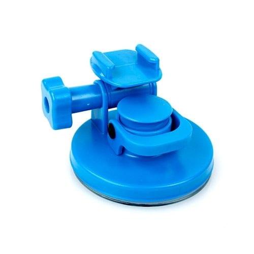 TMC Car Suction Cup Mount + Tripod Adapter + Handle Screw for GoPro NEW HERO /HERO6 /5 /5 Session /4 Session /4 /3+ /3 /2 /1, Xiaoyi and Other Action Cameras(Blue)