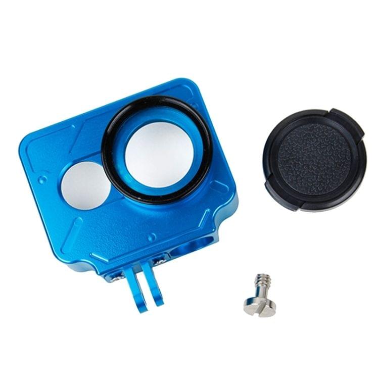 TMC HR327 CNC Aluminum Alloy Protective Case for Xiaomi Yi Action Camera(Blue)