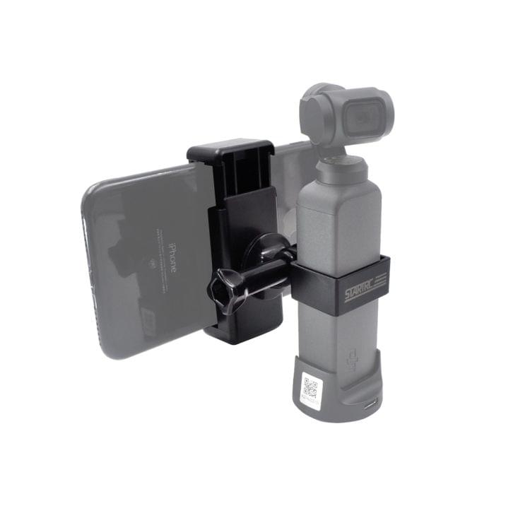 STARTRC ABS Handheld Mobile Phone Clip Holder Expansion Accessories with 8 Pin Data Cable for DJI OSMO Pocket