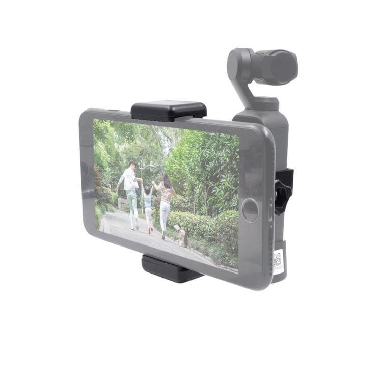 STARTRC ABS Handheld Mobile Phone Clip Holder Expansion Accessories with 8 Pin Data Cable for DJI OSMO Pocket