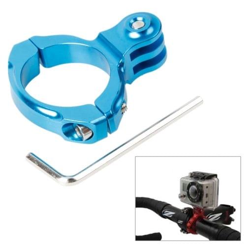 TMC HR87 Bike Aluminum Handle Bar Standard Mount for GoPro HERO6 /5 /5 Session /4 Session /4 /3+ /3 /2 /1, Xiaoyi and Other Action Cameras, Internal Diameter: 31.8mm(Blue)