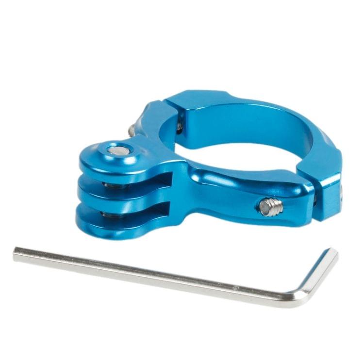 TMC HR87 Bike Aluminum Handle Bar Standard Mount for GoPro HERO6 /5 /5 Session /4 Session /4 /3+ /3 /2 /1, Xiaoyi and Other Action Cameras, Internal Diameter: 31.8mm(Blue)