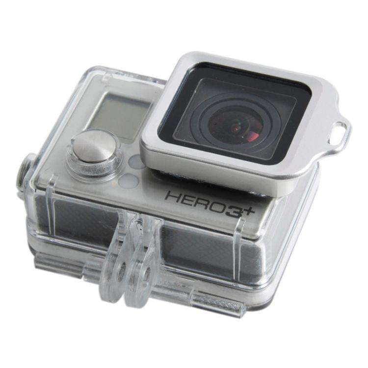 Lens Kit (Aluminum Lanyard Ring Mount & Screw Driver) for GoPro HERO 4 / 3+(Silver)