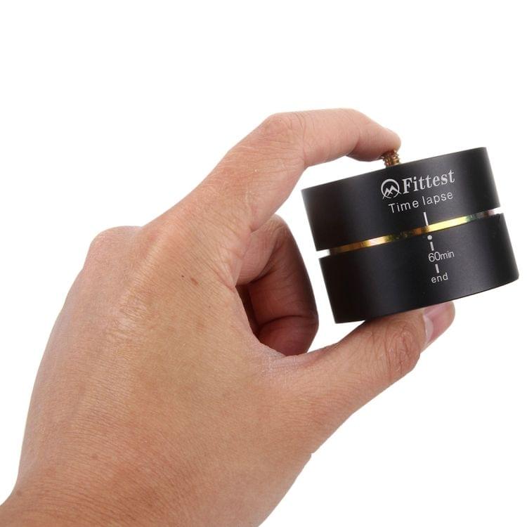 Fittest 360TL 360 Degrees Panning Rotating Panorama Cylindrical PTZ 60min / 45min / 30min / 15min Time Lapse Stabilizer Tripod Adapter with 2kg Bearing for GoPro & Micro Single & DSLR Camera