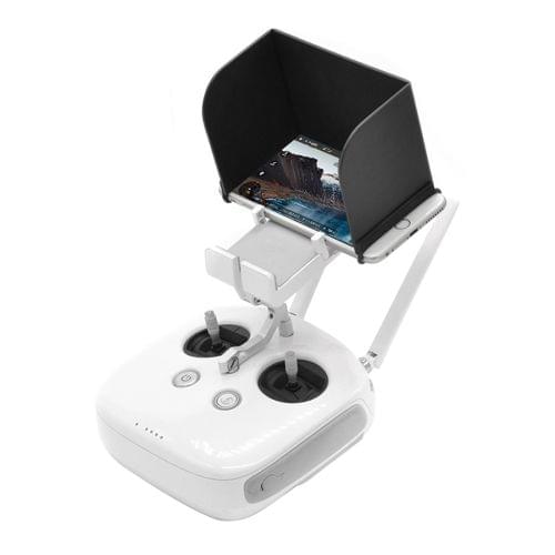 L111 Screen Hood for DJI DJI Phantom 3 / 4 & Inspire & Mavic Pro Transmitter, Gimbal, Phones with Less Than 11.1cm Length Screen(Black)
