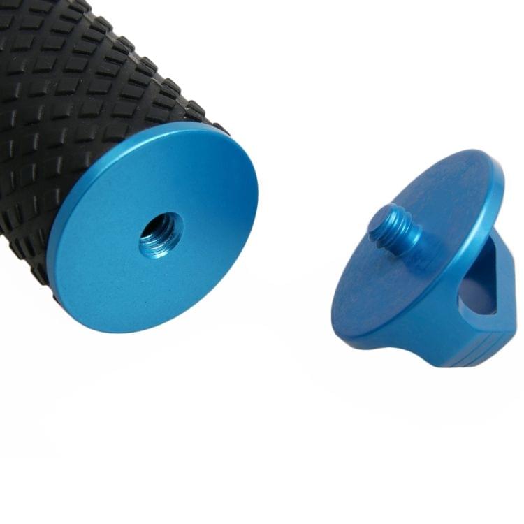 Handheld Aluminium Extendable Pole Monopod with Screw & Strap & Remote Control Buckle for GoPro HERO5 Session /5 /4 Session /4 /3+ /3 /2 /1, Xiaoyi Sport Cameras, Adjustment Length: 36-110cm(Blue)