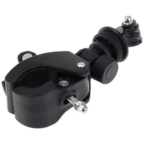 YKD-126 2 in 1 Universal Bicycle Mount Clip with Screw for GoPro HERO7 /6 /5 /5 Session /4 Session /4 /3+ /3 /2 /1, Xiaoyi and Other Action Cameras