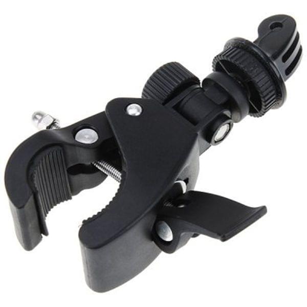 YKD-126 2 in 1 Universal Bicycle Mount Clip with Screw for GoPro HERO7 /6 /5 /5 Session /4 Session /4 /3+ /3 /2 /1, Xiaoyi and Other Action Cameras