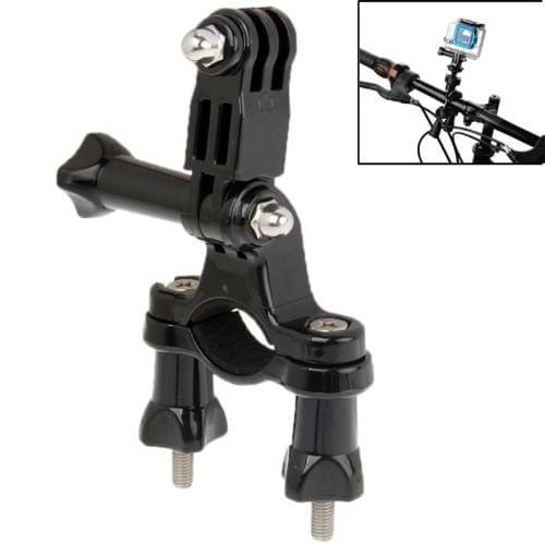 Original Universal Bike Handlebar Seatpost Mount for GoPro NEW HERO /HERO6 /5 Session /5 /4 Session /4 /3+ /3 /2 /1, Xiaoyi Sport Cameras(Black)