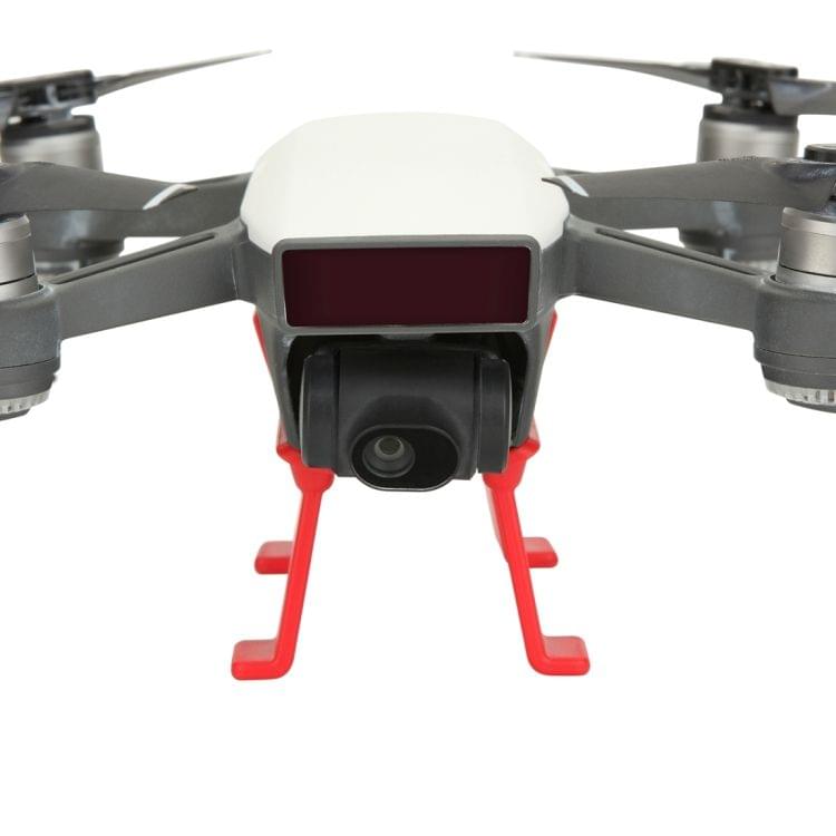 Landing Gear Stabilizers Leg Height Extender Safe Landing Bracket for DJI Spark (Red)