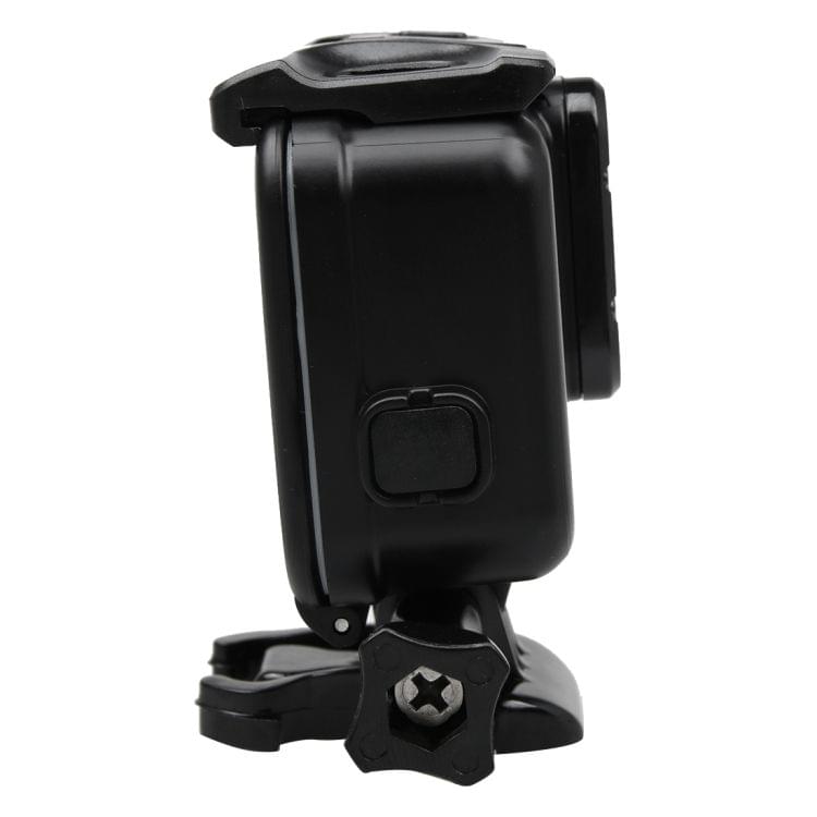 2 in 1 for GoPro NEW HERO /HERO6 /5 Touch Screen Back Cover + 45m Waterproof Housing Protective Case(Need to Disassemble Lens When Installed) with Buckle Basic Mount & Lead Screw(Black)