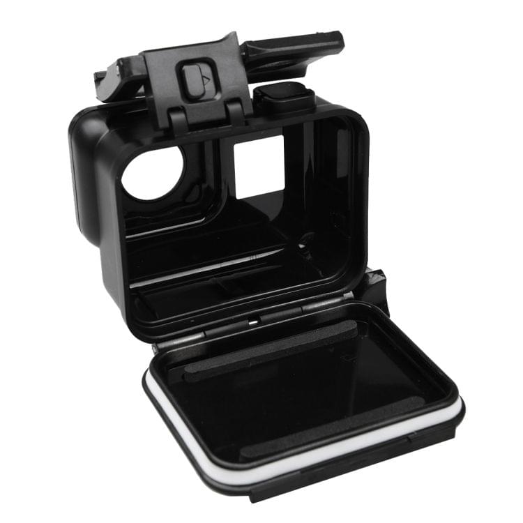 2 in 1 for GoPro NEW HERO /HERO6 /5 Touch Screen Back Cover + 45m Waterproof Housing Protective Case(Need to Disassemble Lens When Installed) with Buckle Basic Mount & Lead Screw(Black)