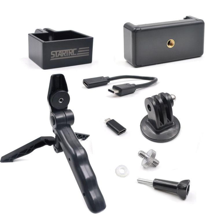 STARTRC ABS Handheld Mobile Phone Fixed Tripod Set with Android USB Data Cable for DJI OSMO Pocket