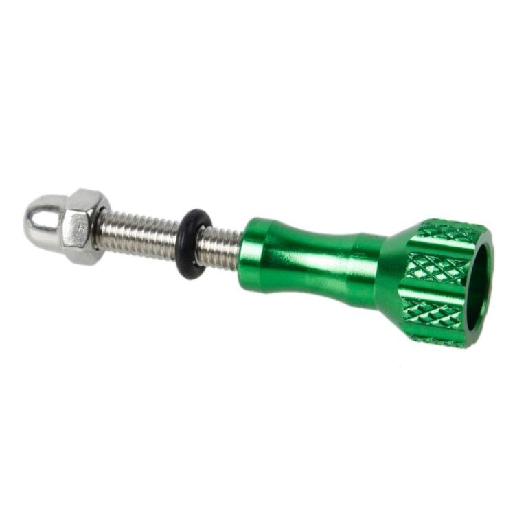 TMC Aluminum Mini Thumb Knob Stainless Bolt Screw for GoPro NEW HERO /HERO6 /5 /5 Session /4 Session /4 /3+ /3 /2 /1, Xiaoyi and Other Action Cameras, Length: 5cm(Green)