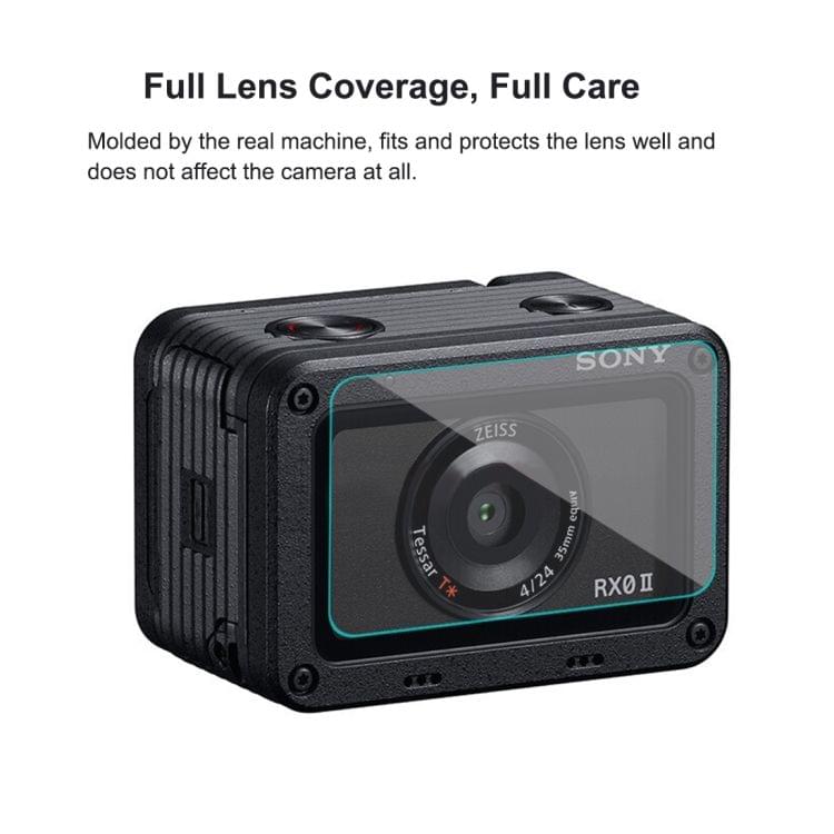 PULUZ Front Lens and Back LCD Display Flexible Anti-fingerprint AF HD Film for Sony RX0 II / RX0