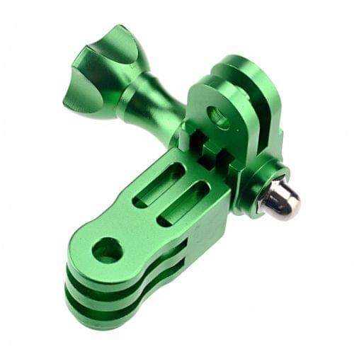 Aluminum Mount three-way Pivot Arm Set for GoPro HERO4 / 3+ / 3 / 2 / 1(Green)