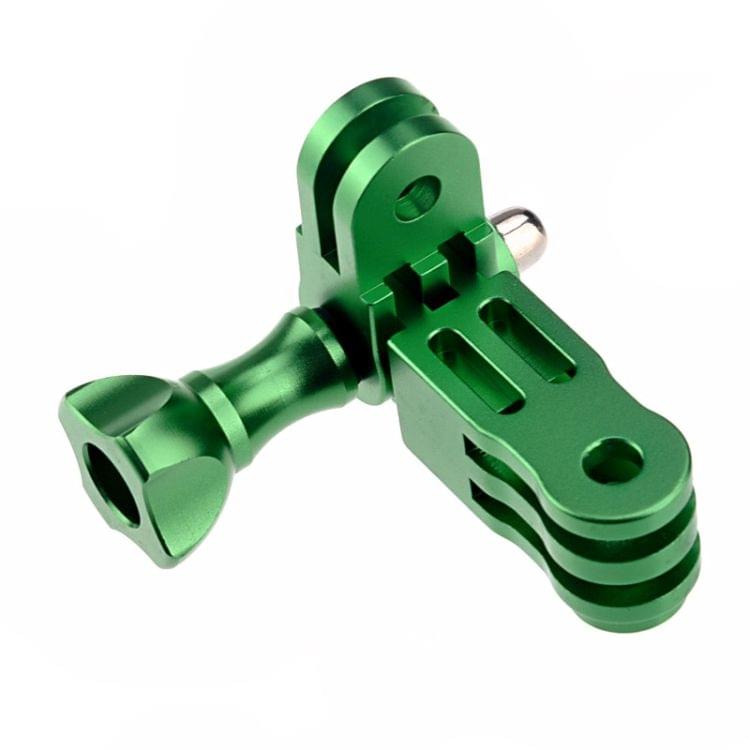 Aluminum Mount three-way Pivot Arm Set for GoPro HERO4 / 3+ / 3 / 2 / 1(Green)