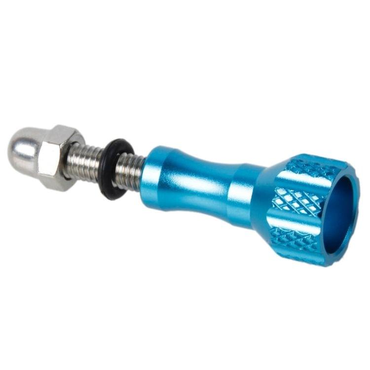 TMC Aluminum Mini Thumb Knob Stainless Bolt Screw for GoPro NEW HERO /HERO6 /5 /5 Session /4 Session /4 /3+ /3 /2 /1, Xiaoyi and Other Action Cameras, Length: 5cm(Blue)