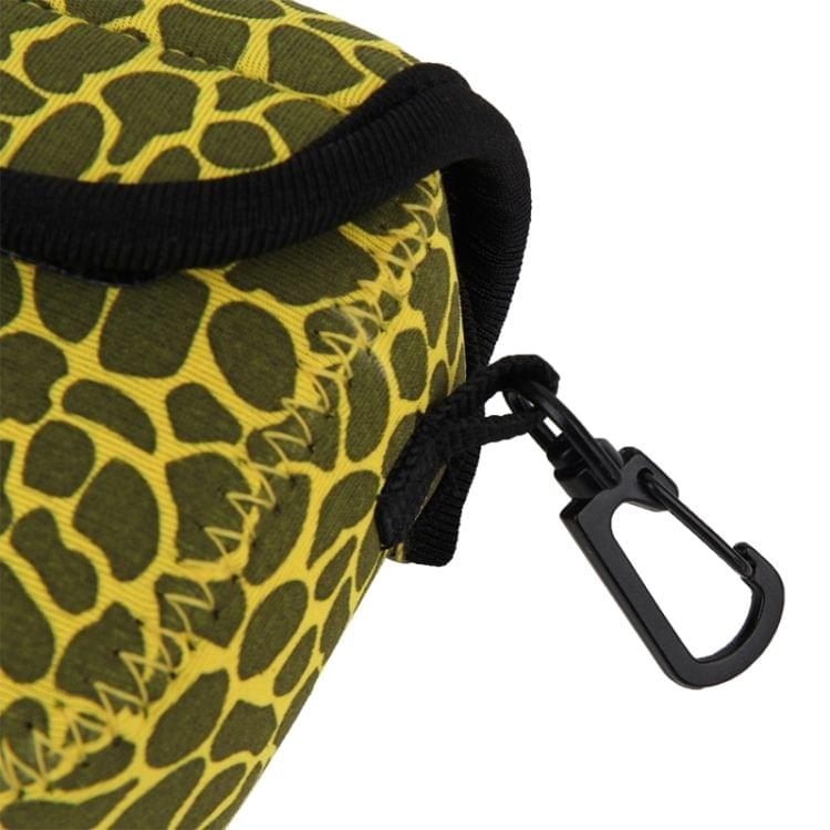 NEOPine GN-5 Leopard Texture GoPro Accessories Waterproof Housing Neoprene Inner Protective Bag Camera Pouch for GoPro HERO5/ 4 /3+ /3 /2 /1(Yellow)