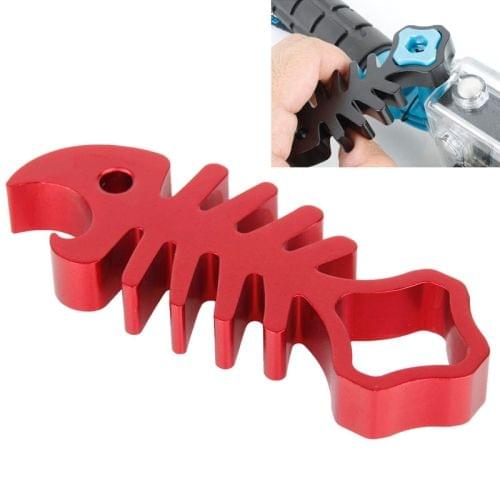 TMC Fishbone Style Aluminium Tighten Wrench Nut Spanner Thumb Screw Tool for GoPro NEW HERO /HERO6 /5 /5 Session /4 Session /4 /3+ /3 /2 /1(Red)