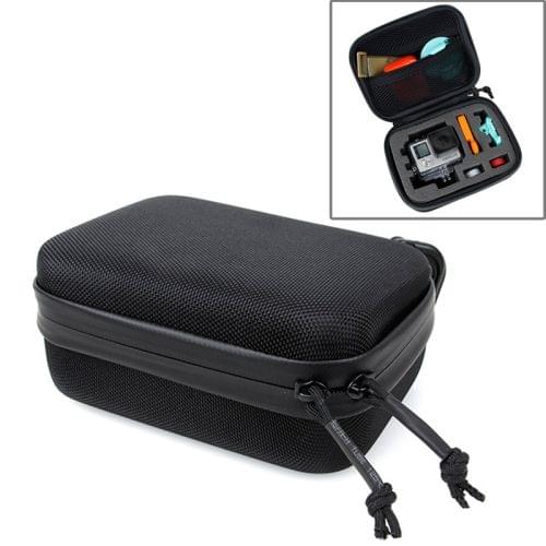 TMC EVA Upgrade Small Storage Case for GoPro NEW HERO /HERO6 /5 /4 Session /4 /3+ /3 /2 /1, Puluz U6000 and other Sport Cameras Accessories, Size: 16cm x 11cm x7cm(Black)