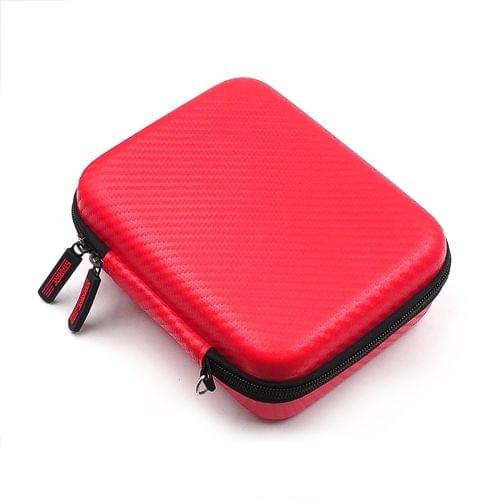 STARTRC Portable Shockproof Waterproof EVA+PU Storage Bag for DJI Osmo Action, Size: 18x15x6cm(Red)