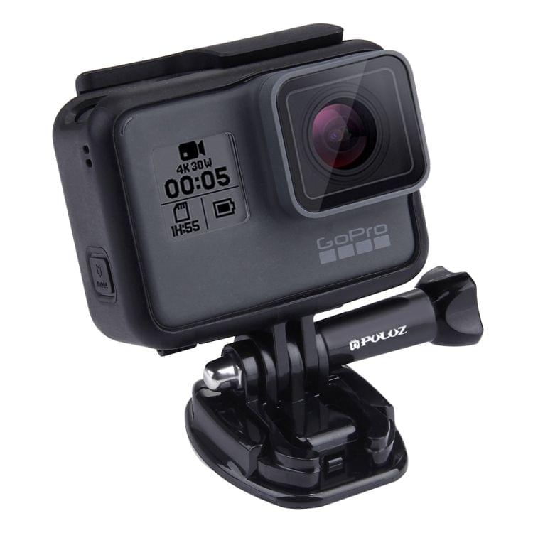 PULUZ 2 Flat Surface Mounts + 2 Adhesive Mount Stickers for GoPro NEW HERO /HERO6 /5 /5 Session /4 Session /4 /3+ /3 /2 /1, Xiaoyi and Other Action Cameras