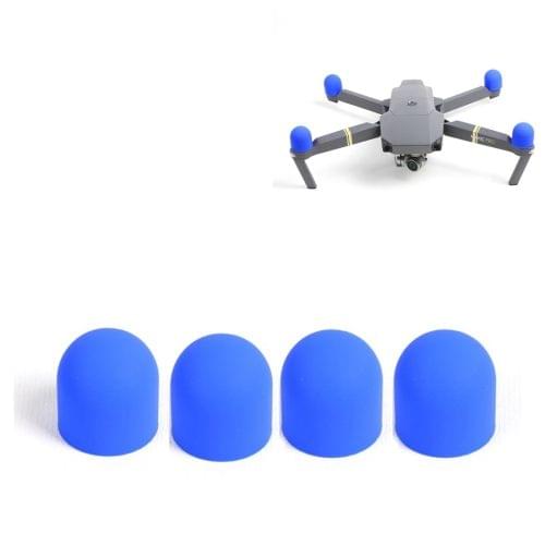 4 PCS Motor Protective Cover Motors Silicone Cap Protector for DJI Mavic Pro(Blue)