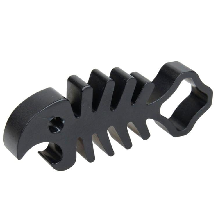 TMC Fishbone Style Aluminium Tighten Wrench Nut Spanner Thumb Screw Tool for GoPro NEW HERO /HERO6 /5 /5 Session /4 Session /4 /3+ /3 /2 /1(Black)