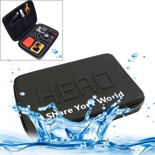 Shockproof Waterproof Portable Travel Case for GoPro NEW HERO /HERO6 /5 /4 Session /4 /3+ /3 /2 /1, Puluz U6000 and other Sport Cameras Accessories, Size: 22cm x 16cm x 7cm