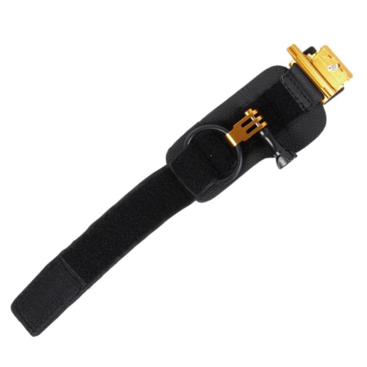 TMC HR177 Wrist Mount Clip Belt for GoPro HERO4 /3+ Belt Length: 31cm, HR177(Gold)