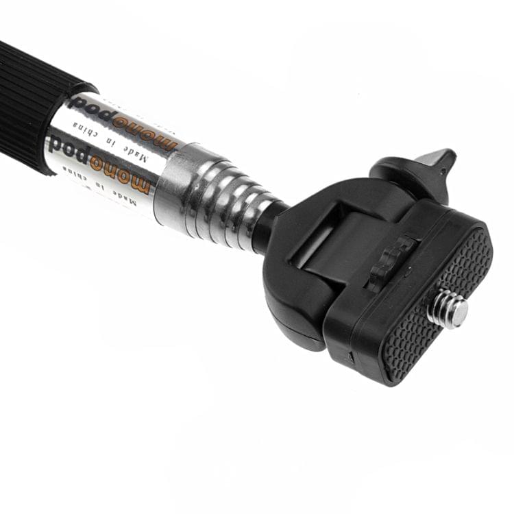 ST-55 Extendable Pole Monopod with Tripod Mount Adapter for GoPro HERO5 Session /5 /4 Session /4 /3+ /3 /2 /1, Xiaoyi Sport Cameras(Black)