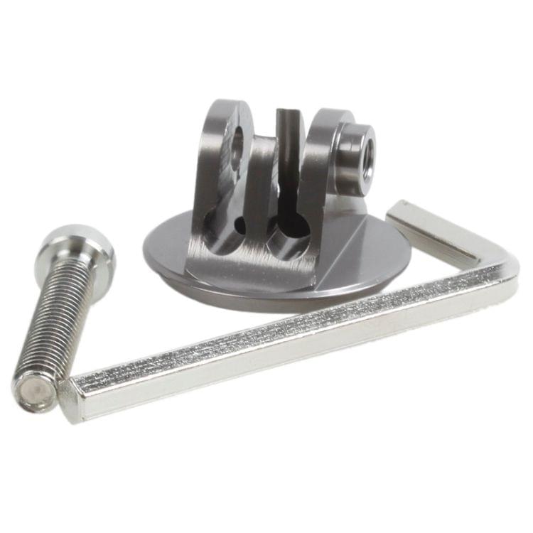 TMC HR93 Bike Head Mount with Screw & Hex Screwdriver for GoPro NEW HERO /HERO6 /5 /5 Session /4 Session /4 /3+ /3 /2 /1, Xiaoyi and Other Action Cameras(Grey)