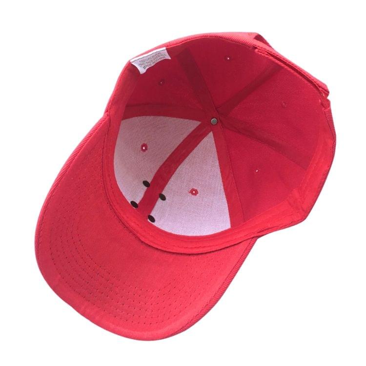 PULUZ Baseball Hat with J-Hook Buckle Mount & Screw for GoPro HERO7 /6 /5 /5 Session /4 Session /4 /3+ /3 /2 /1, DJI OSMO Action, Xiaoyi and Other Action Cameras(Red)