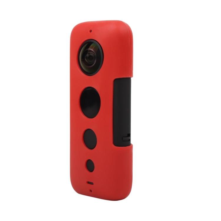Sunnylife IST-BHT626 Silicone Protective Case for Insta360 ONE X(Red)