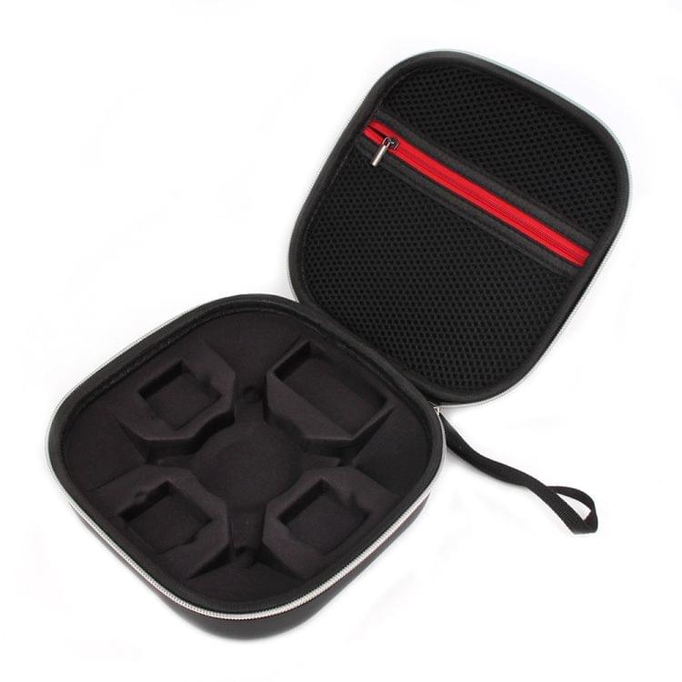Shockproof Waterproof Portable Case for Xiaomi Mitu Drone and Accessories, Size: 19.5cm x 19.5cm x 6.7cm(Black)