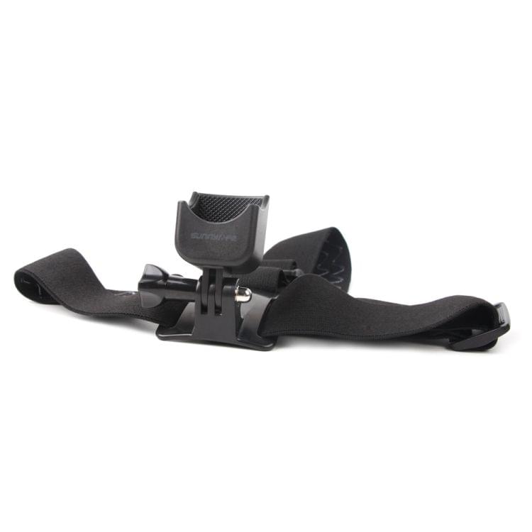 Elastic Adjustable Head Strap Mount Belt with Adapter for DJI OSMO Pocke(Black)